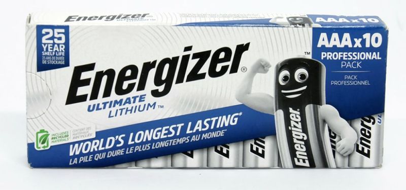 Батарейка Energizer Ultimate Lithium L92 AAA/LR03 BL 10шт ( L92 AAA10)