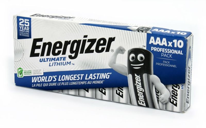 Батарейка Energizer Ultimate Lithium L92 AAA/LR03 BL 10шт ( L92 AAA10)