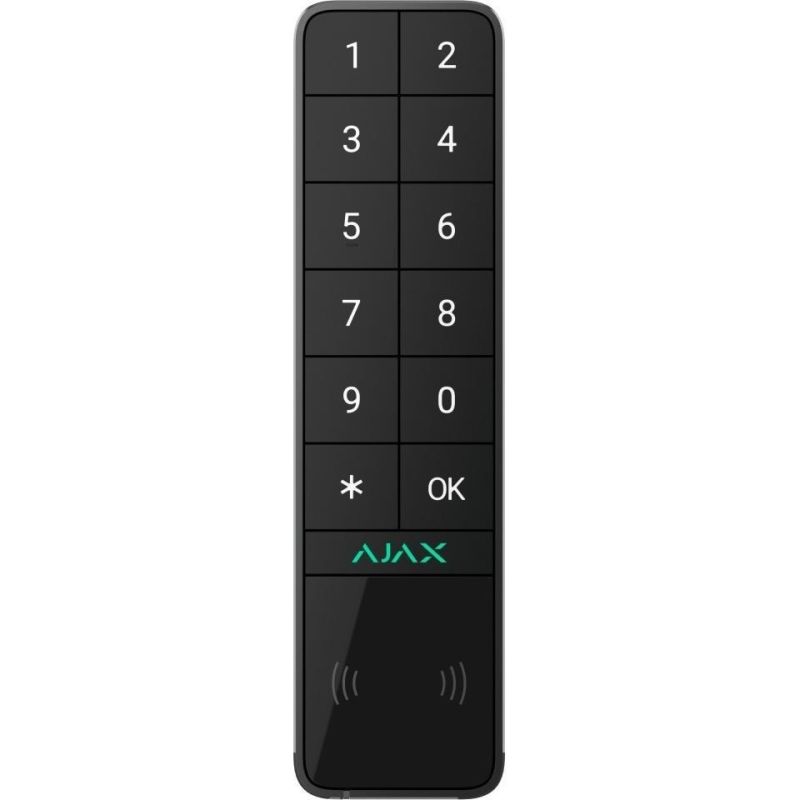 Бездротова клавіатура Ajax KeyPad Outdoor (8EU) ASP Black (99968.286.BL1) (000059121)