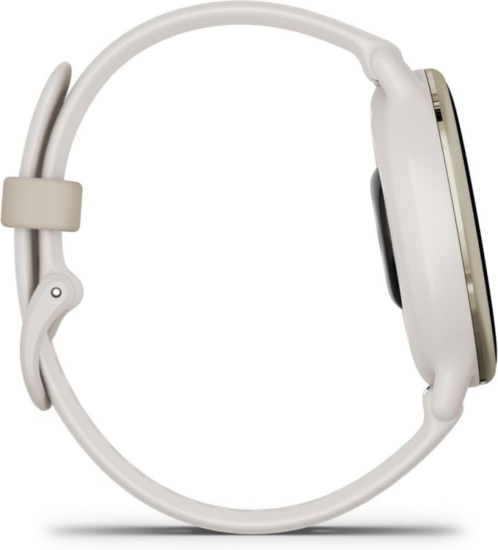 Смарт-часы Garmin Vivoactive 5 Cream Gold Aluminum Bezel with Ivory Case and Silicone Band (010-02862-5B)