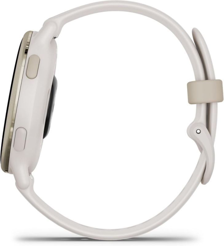Смарт-часы Garmin Vivoactive 5 Cream Gold Aluminum Bezel with Ivory Case and Silicone Band (010-02862-5B)