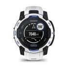 Смарт-годинник Garmin Instinct 3 45mm Solar Whitestone with Whitestone/Bolt Blue Silicone Band (010-02934-03)