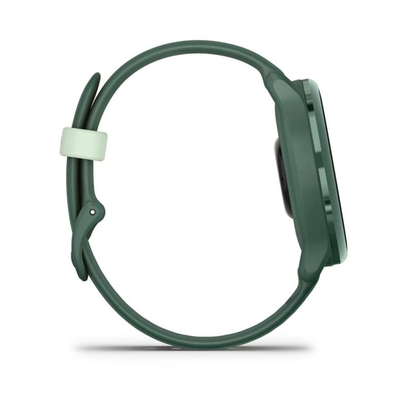 Смарт-годинник Garmin Vivoactive 6 Metallic Jasper Green with Jasper Green Silicone Band (010-02985-42)
