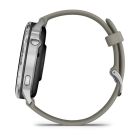 Смарт-годинник Garmin Venu 4 45mm Silver Bezel with Silver Gray Silicone Band (010-03014-01)