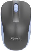 Мишка XTRIKE ME GW-116, бездротова 2.4G, 1000dpi., 3кн., сіра (GW-116GY)