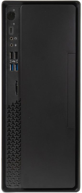 Корпус Chieftec UNI BS-10B-300 mATX , БЖ 300W, SLIM FF, USB Type C, CardReader (BS-10B-300)