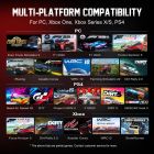 Кермо і педалі PXN V10 Ultra Bundle for PS4/XBOX/Xbox Series X|S/PC,17кн., подв. педалі, кермо 270мм (PXN-V10 Ultra EU)