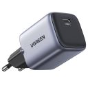 Зарядний пристрій 1xUSB 30W (USB-C) Gan PD Nexode Mini Сірий CD319 Ugreen (90666)