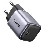 Зарядний пристрій 1xUSB 30W (USB-C) Gan PD Nexode Mini Сірий CD319 Ugreen (90666)