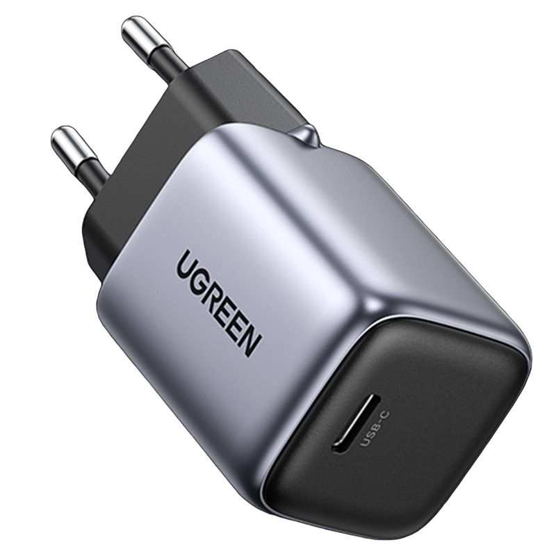 Зарядний пристрій 1xUSB 30W (USB-C) Gan PD Nexode Mini Сірий CD319 Ugreen (90666)