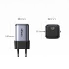 Зарядний пристрій 1xUSB 30W (USB-C) Gan PD Nexode Mini Сірий CD319 Ugreen (90666)