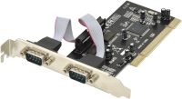 PCI Контролер 2xCOM (RS232), MosChip S9865, RTL (B00508)