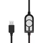 Гарнітура  Media-Tech NEMESIS USB, Black-Red (MT3574)