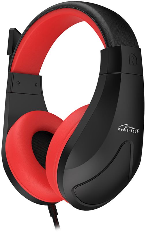 Гарнітура  Media-Tech NEMESIS USB, Black-Red (MT3574)