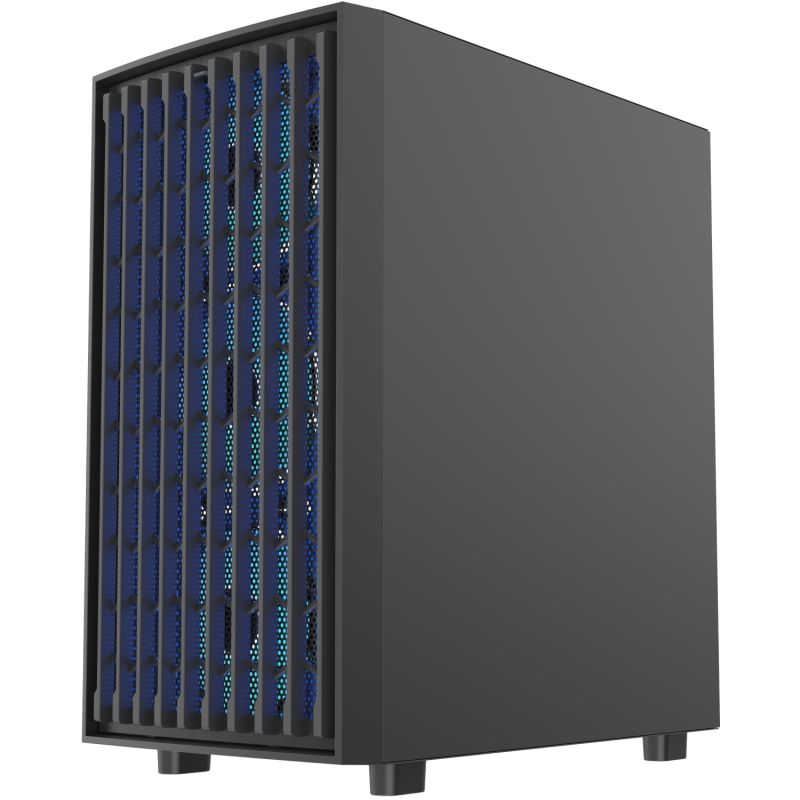 Корпус Modecom BREEZE BLACK USB 3.0x2 USB-Cx1 ARGB 4x140mm fans без БЖ ATX (AT-BREEZE-MG-ARGB-10-0000)