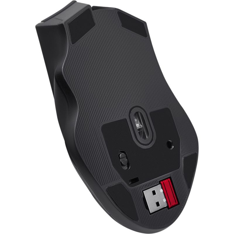 Мишка Defender Kronos GM-695, бездротова, ігрова, 7кн., 1600 dpi., 400 mAh, чорна (52695)