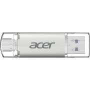 USB Flash Acer UT300 128GB Dual Drive USB-C & USB-A USB 3.2 Gen1, Retail (BL.9BWWA.590)