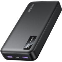 УМБ Ugreen 20000mAh 22,5W PD 2хUSB-A +2xUSB-C Black (PB312) (25683)