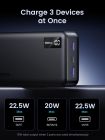 УМБ Ugreen 20000mAh 22,5W PD 2хUSB-A +2xUSB-C Black (PB312) (25683)