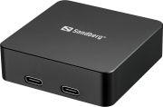 УМБ Sandberg Magnetic Wireless 5000mAh 20W PD, 2xUSB-C, QI-15W for Apple watch and Airpods (421-28)