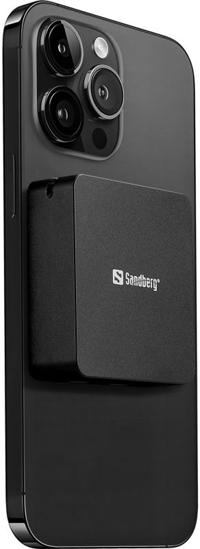УМБ Sandberg Magnetic Wireless 5000mAh 20W PD, 2xUSB-C, QI-15W for Apple watch and Airpods (421-28)