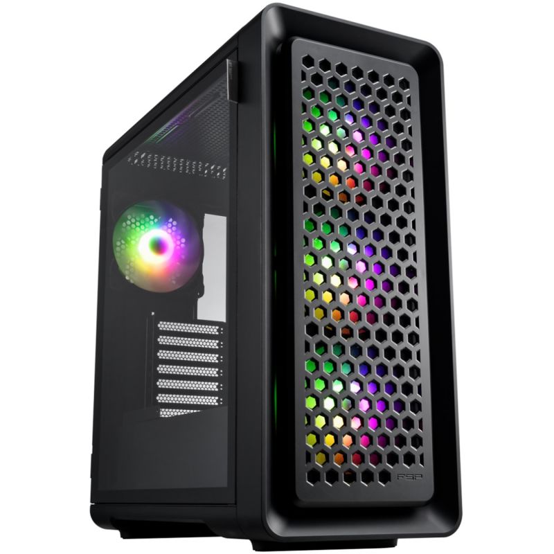 Корпус FSP CUT593AB без БЖ ATX Black (CUT593AB)