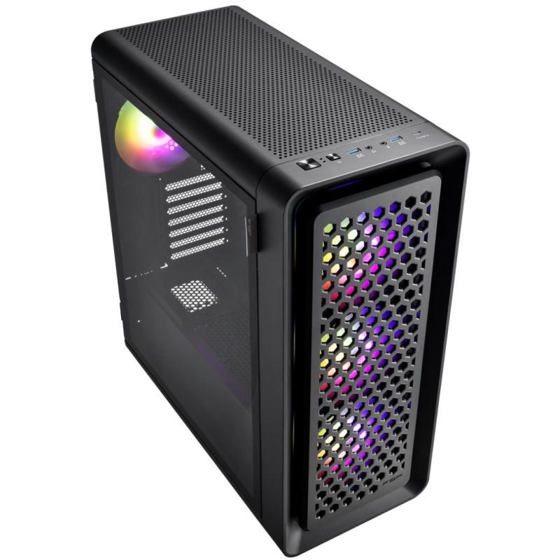 Корпус FSP CUT593AB без БЖ ATX Black (CUT593AB)