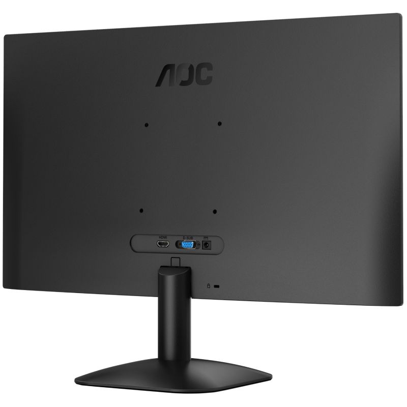 TFT 23.8" AOC 24B31H, IPS, 120Hz, VGA, HDMI, чорний (24B31H)
