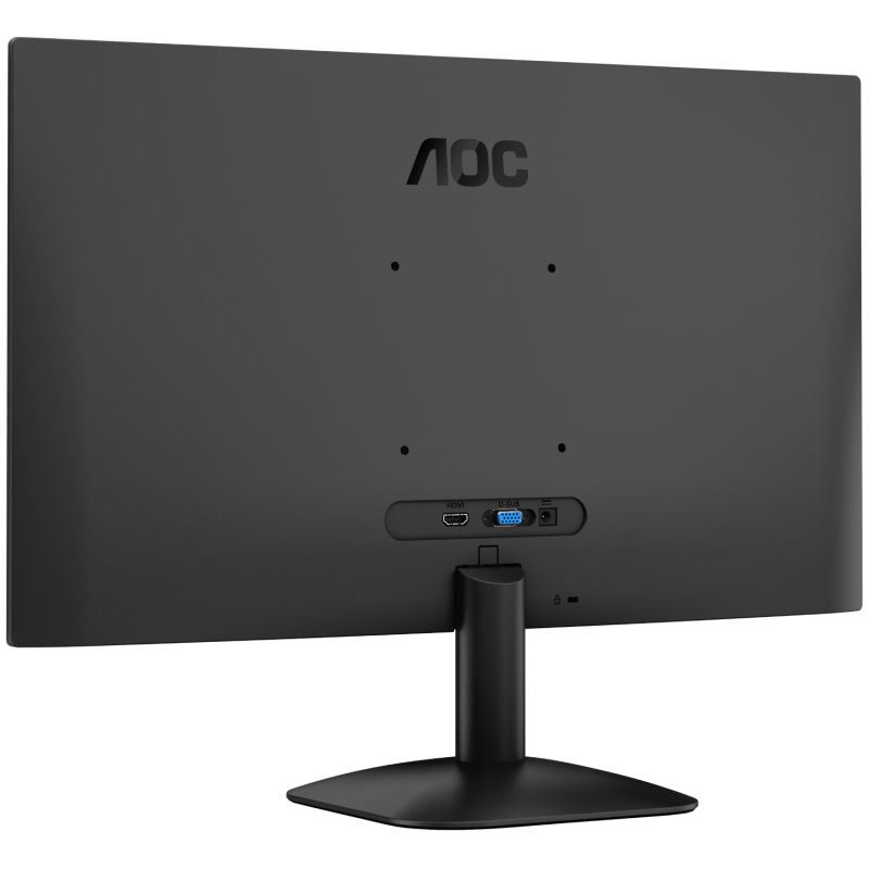 TFT 23.8" AOC 24B31H, IPS, 120Hz, VGA, HDMI, чорний (24B31H)