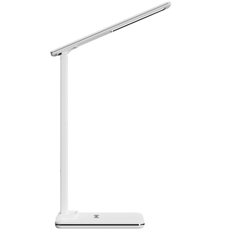 LED лампа настільна Media-Tech LEDITOU MT222,  4W 6500K, 15W QI з вбудованим WRL, біла (MT222)
