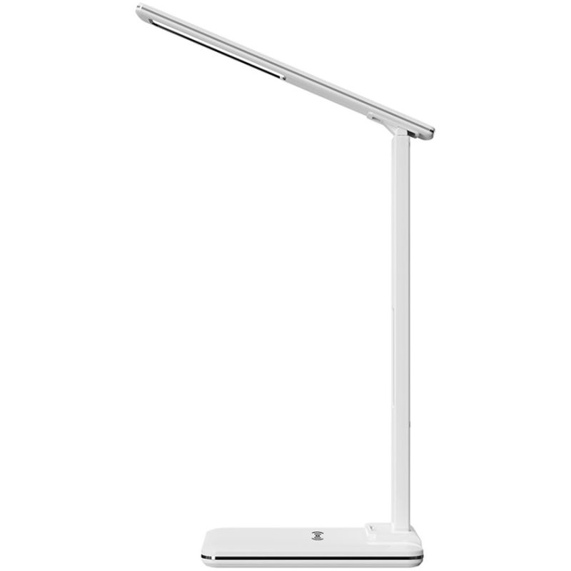 LED лампа настільна Media-Tech LEDITOU MT222,  4W 6500K, 15W QI з вбудованим WRL, біла (MT222)
