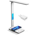 LED лампа настільна Media-Tech LEDITOU MT222,  4W 6500K, 15W QI з вбудованим WRL, біла (MT222)