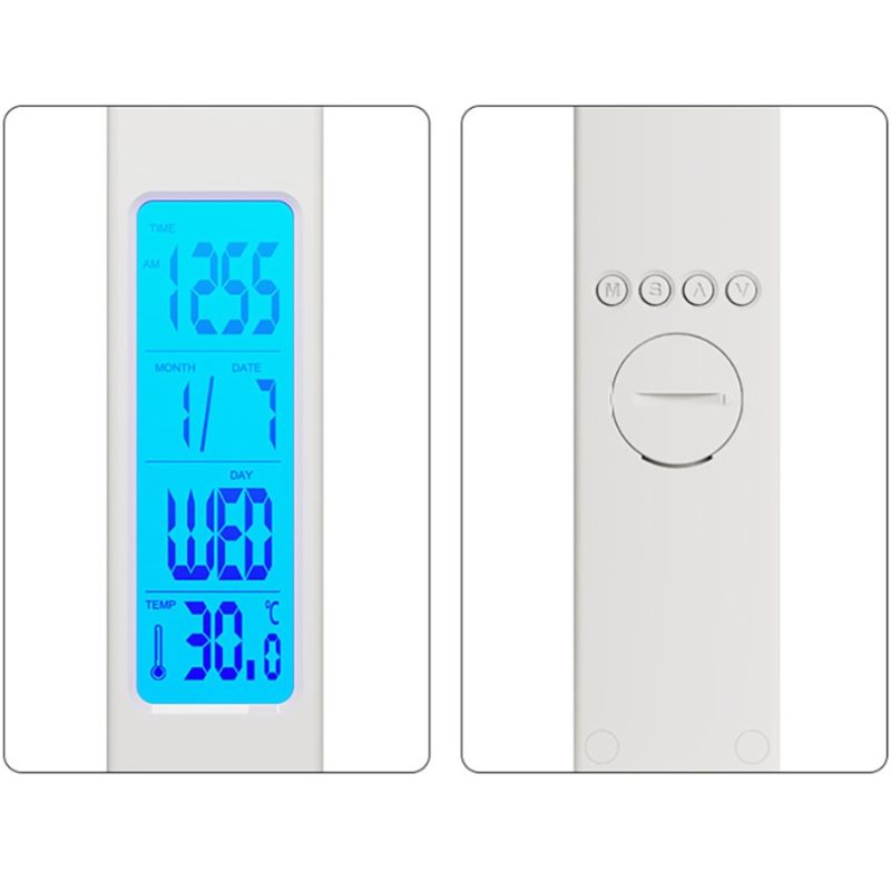 LED лампа настільна Media-Tech LEDITOU MT222,  4W 6500K, 15W QI з вбудованим WRL, біла (MT222)