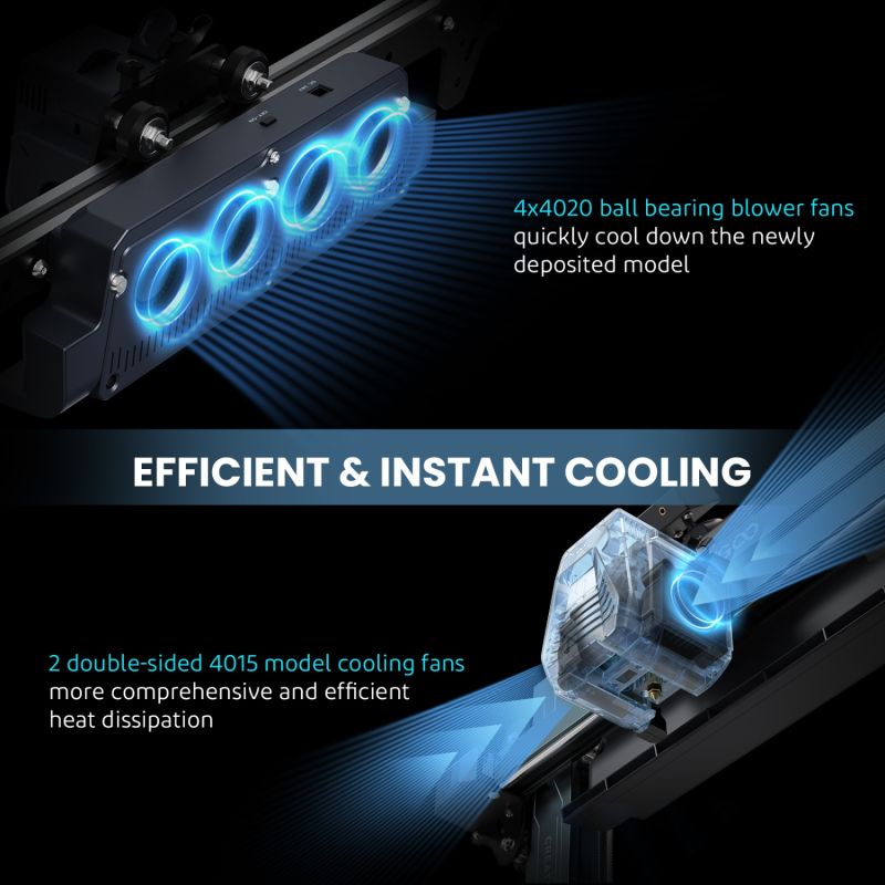Принтер 3D ELEGOO Neptune 4 (FDM 1.75 mm 0.4 mm 225x225x265 mm WLAN USB сірий) (50.201.012300)
