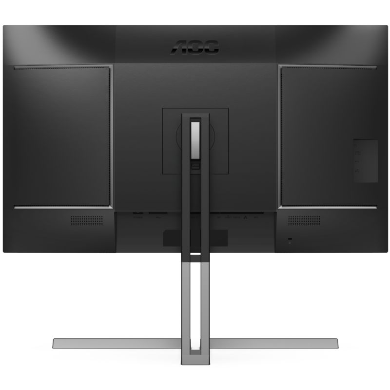TFT 31.5" AOC U32U3CV, Nano IPS, UHD, 2xHDMI, DP, USB-C, RJ-45, USB-hub, HAS, Pivot, кол.,чорно-сріб (U32U3CV)