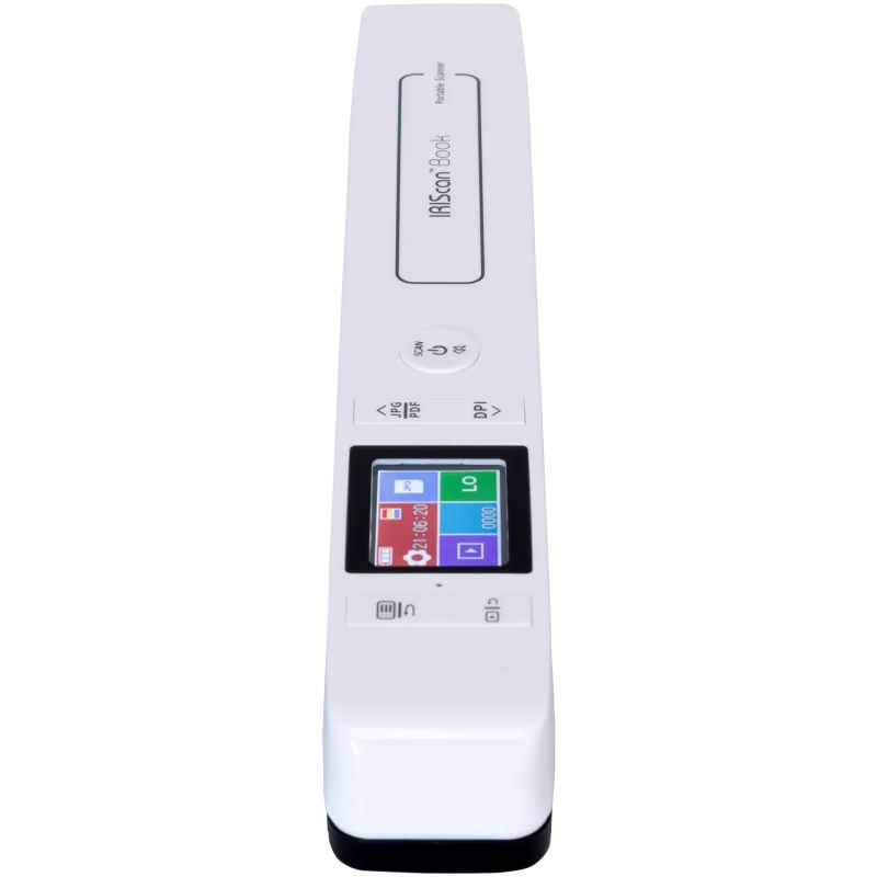 Сканер A4 Canon IRIScan Book 7 Dyslexic (1050dpi, USB, microSD, 15стор/хв, портативний, білий) (464678)