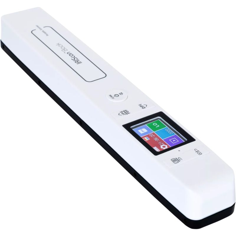 Сканер A4 Canon IRIScan Book 7 Dyslexic (1050dpi, USB, microSD, 15стор/хв, портативний, білий) (464678)