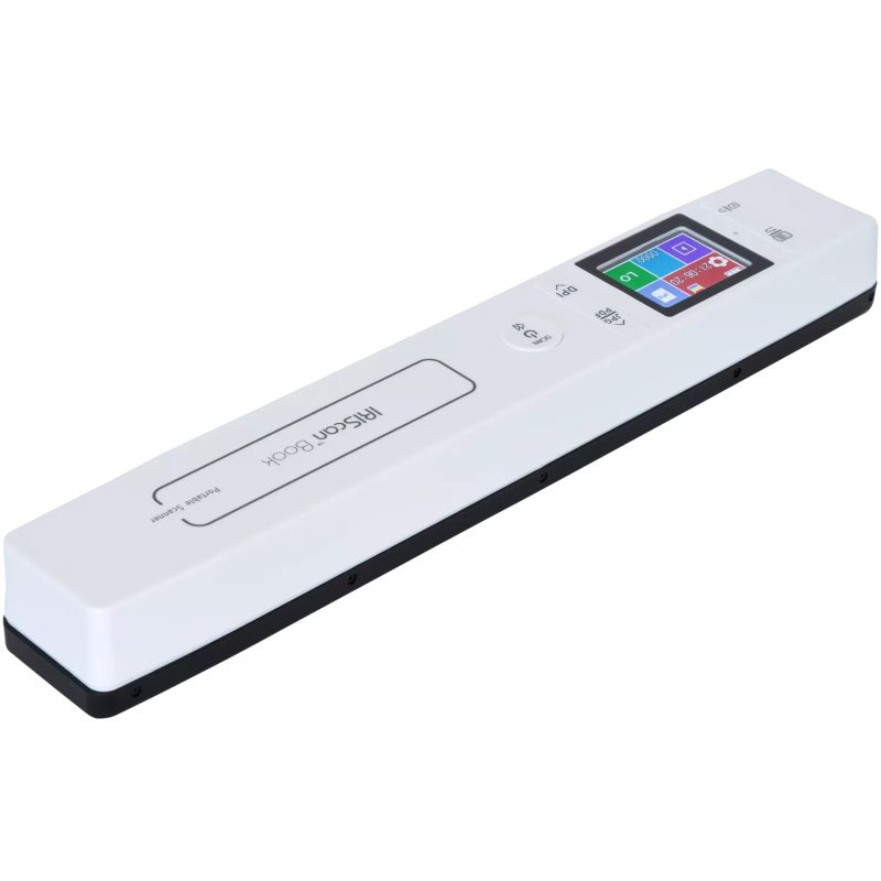 Сканер A4 Canon IRIScan Book 7 Dyslexic (1050dpi, USB, microSD, 15стор/хв, портативний, білий) (464678)