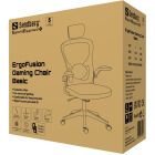 Крісло ігрове Sandberg ErgoFusion Gaming Chair Basic, чорне (640-97)