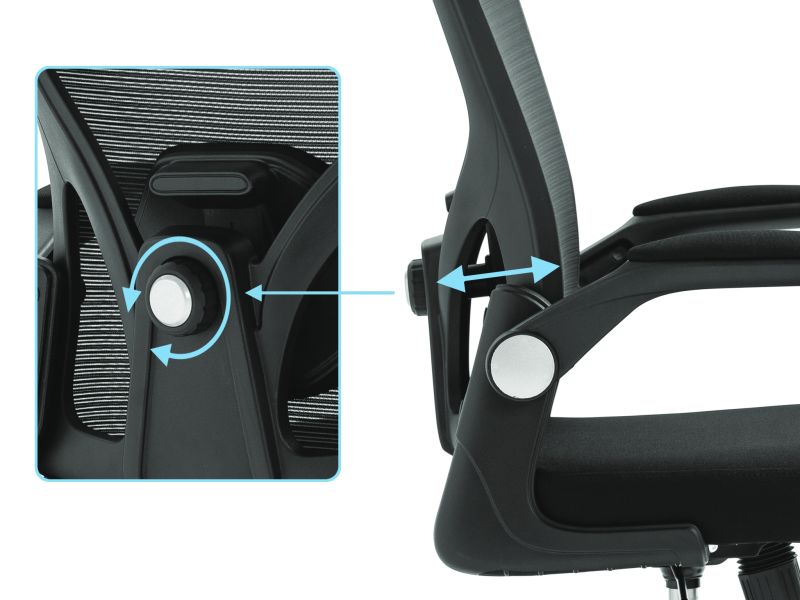 Крісло ігрове Sandberg ErgoFusion Gaming Chair Basic, чорне (640-97)