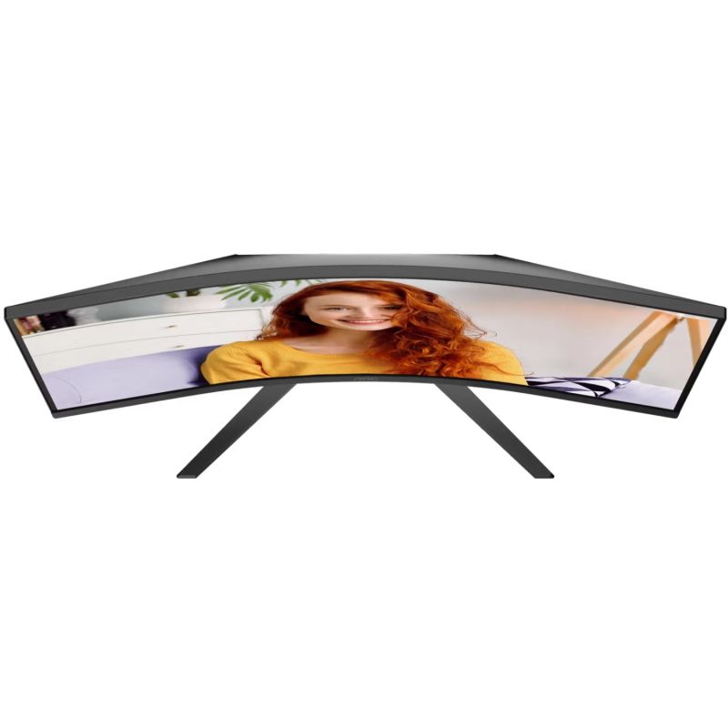 TFT 34" AOC CU34B3E, UWQHD, VA, вигн., 120Гц, HDMI, DP, чорний (CU34B3E)