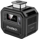 Зарядна станція Choetech BS064 2500Вт (2160Вт/г) AC,LiFePo4,MPPT, UPS, PD 140 Вт (BS064-EU-BK)