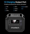 Зарядна станція Choetech BS064 2500Вт (2160Вт/г) AC,LiFePo4,MPPT, UPS, PD 140 Вт (BS064-EU-BK)