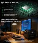 Зарядна станція Choetech BS064 2500Вт (2160Вт/г) AC,LiFePo4,MPPT, UPS, PD 140 Вт (BS064-EU-BK)