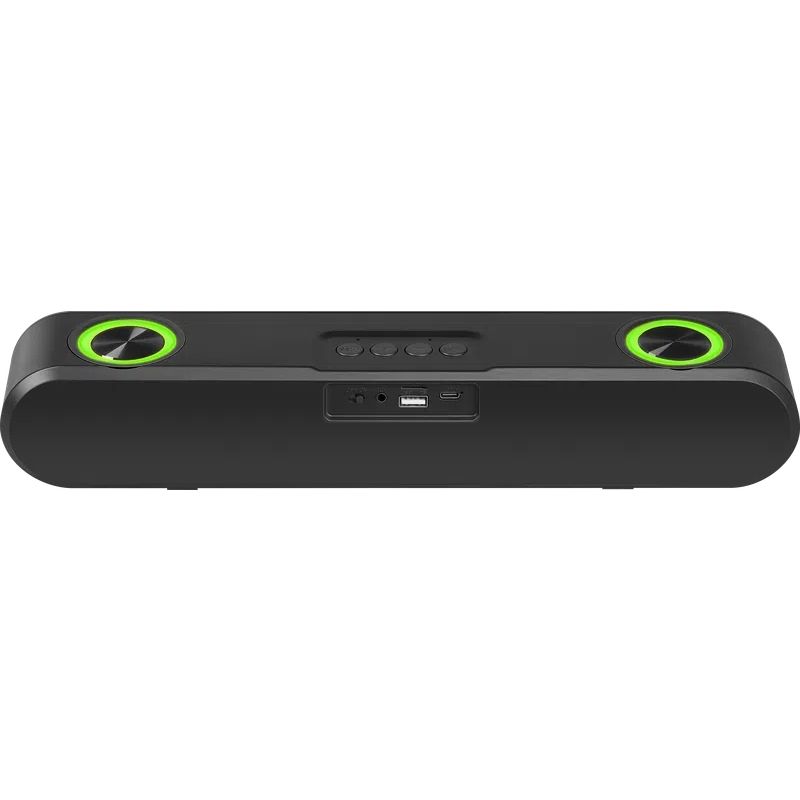 Акустична система 1.0 Defender Саундбар Z9 16Вт, Bluetooth/FM/USB/TF/AUX, LED чорна (65229)