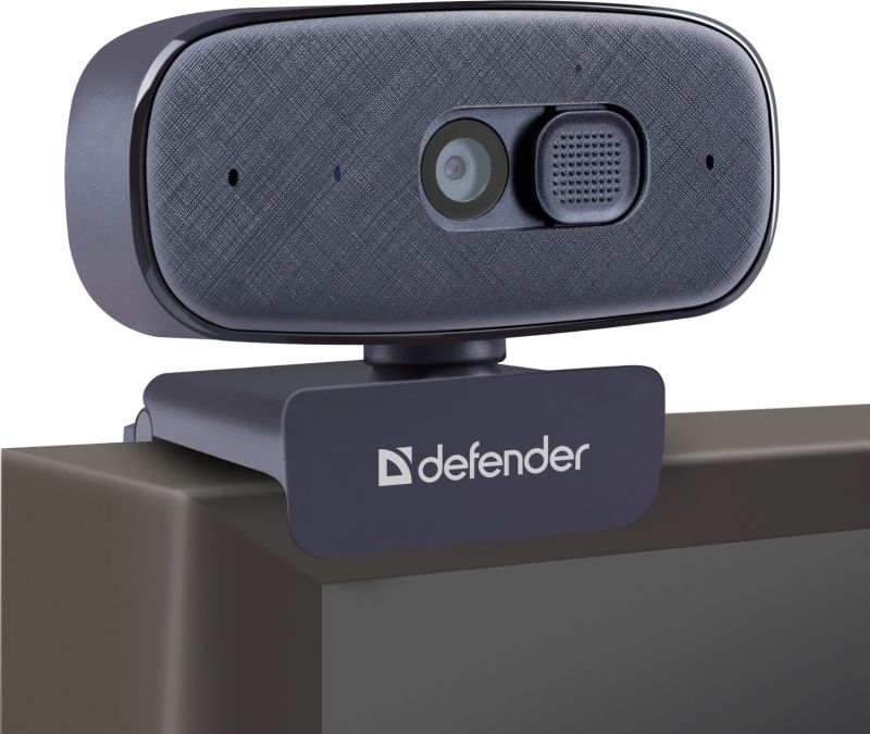 Веб-камера Defender G-lens 2695 FullHD 2K 1520p, 3.9МП (63195)