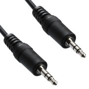Кабель AUX Audio TRS M/M 1.5м чорний (B00546)