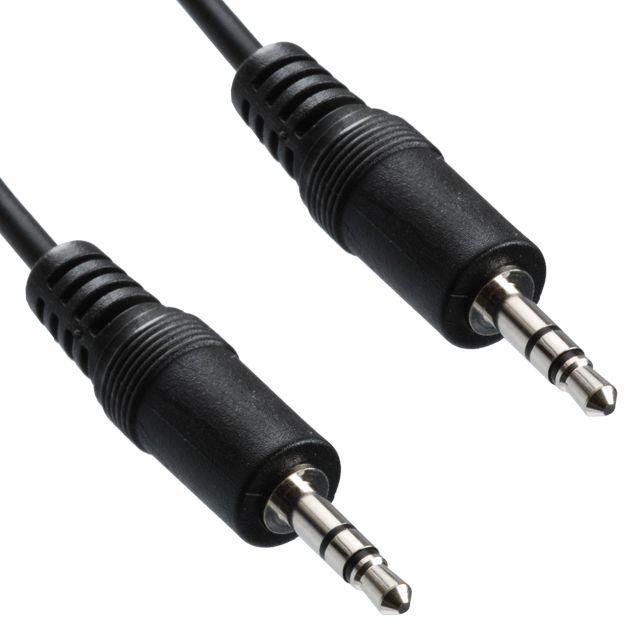 Кабель AUX Audio TRS M/M 1.5м чорний (B00546)