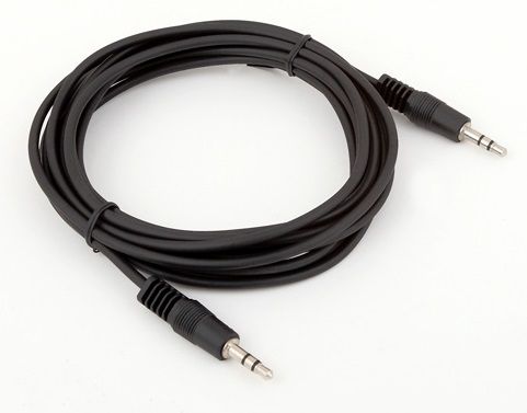 Кабель AUX Audio TRS M/M 1.5м чорний (B00546)