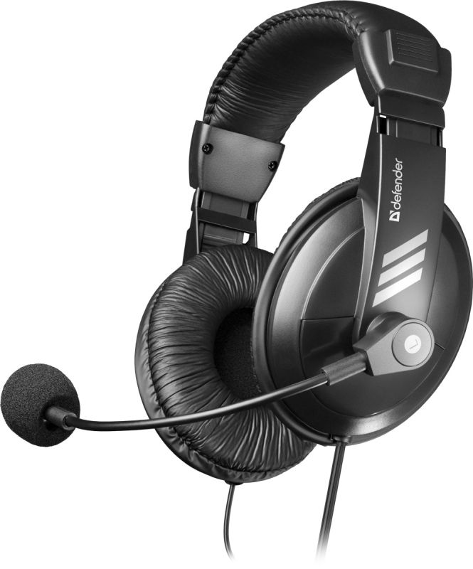 Гарнітура Defender Gryphon HN-750, 2х3,5мм, Black (63750)
